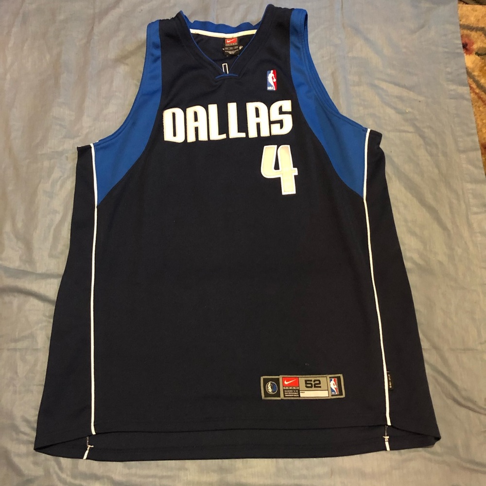 NBA vintage rare Dallas Mavericks Michael Finley stitched Jersey size 52